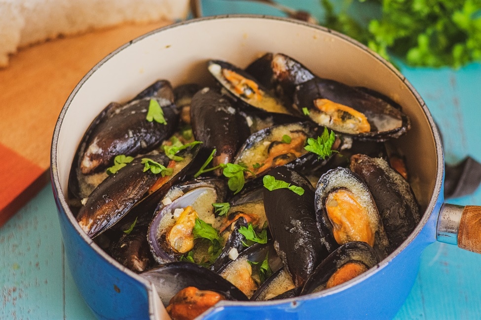 Buzara Mussels