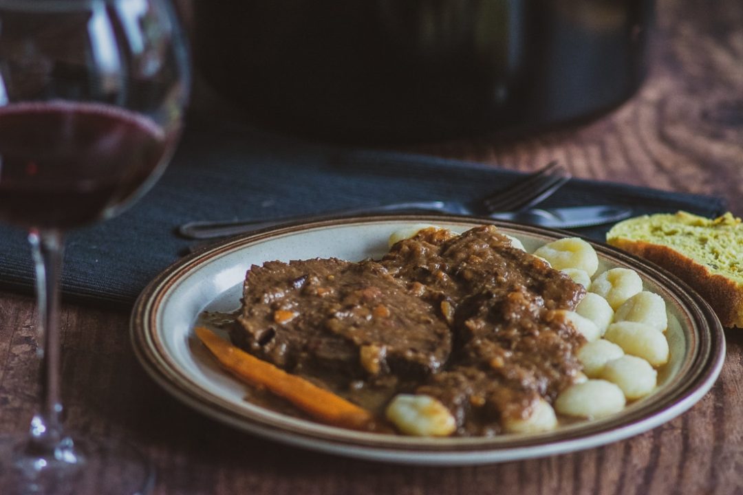 pašticada - traditional Croatian dish