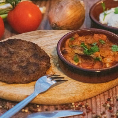 Pljeskavica - Traditional Serbian Dish