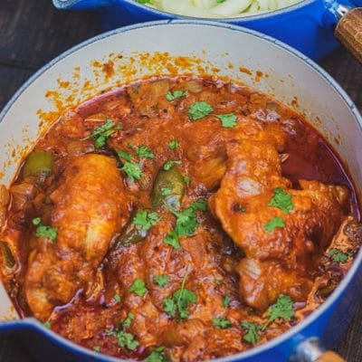 Hungarian Chicken Paprikash (Csirkepaprikás)