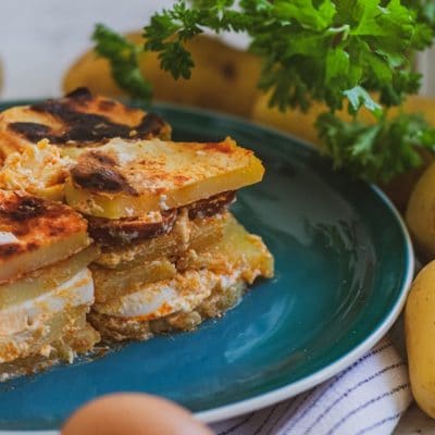 Rakott Krumpli - Traditional Hungarian Dish