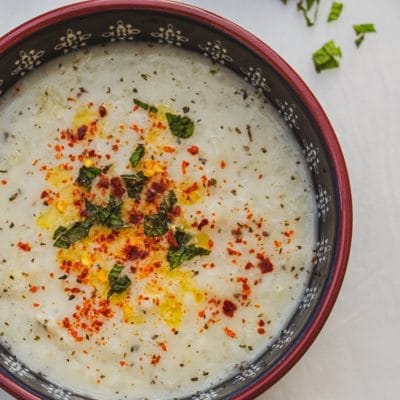 Yayla Soup - Traditional Turkish Soup