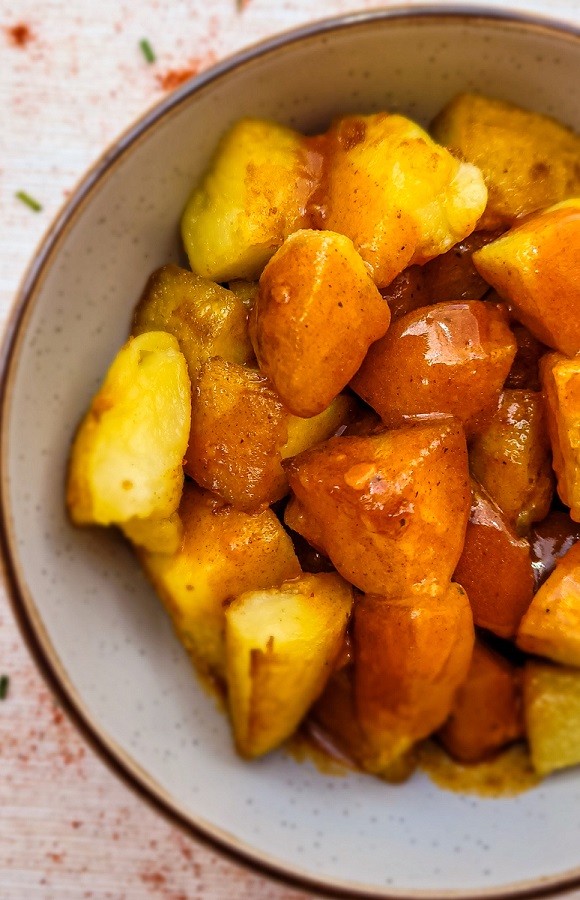 Patatas Bravas Recipe| Spanish Spicy Potatoes | The Spanish ‘French Fries’